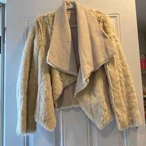Reversible Suede/Faux Fur Jacket